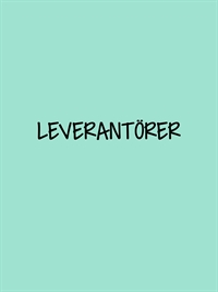 Leverantörer