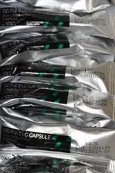 Alla batch nr skrivs upp för att kunna spåra materialet vid ev fel.